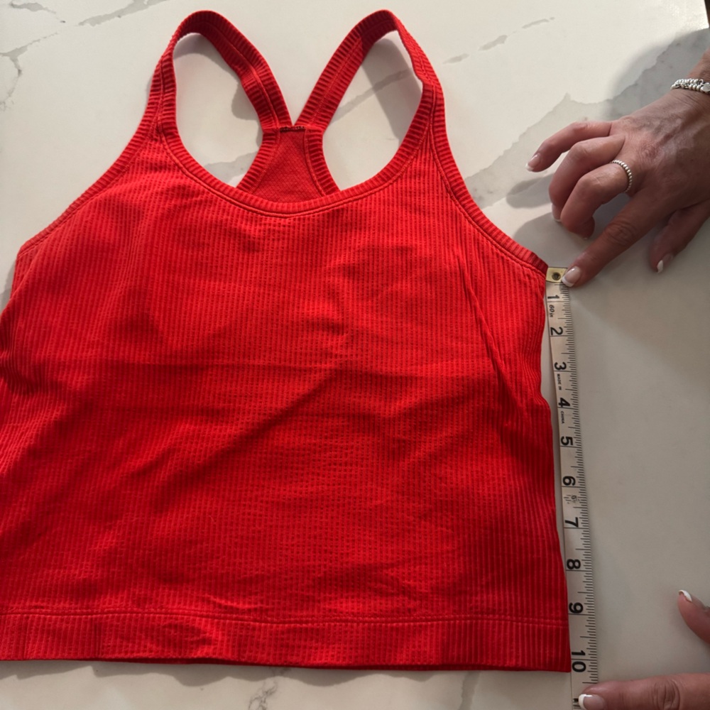 Lululemon ebb to street tank size 8